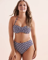 Azzurra Geo Liz Bandeau Bikini Top