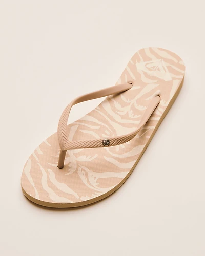 Bermuda Print Flip-flops