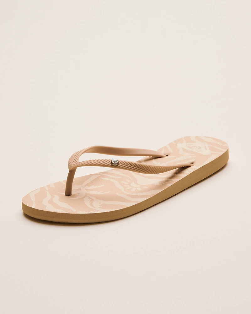 Bermuda Print Flip-flops