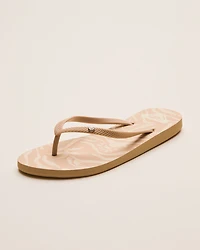 Bermuda Print Flip-flops