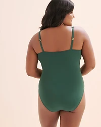 Maillot de bain une pièce à col rond Kore Mio
