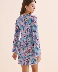 Fishnet long Sleeve Dress