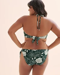 Haut de bikini bandeau floral