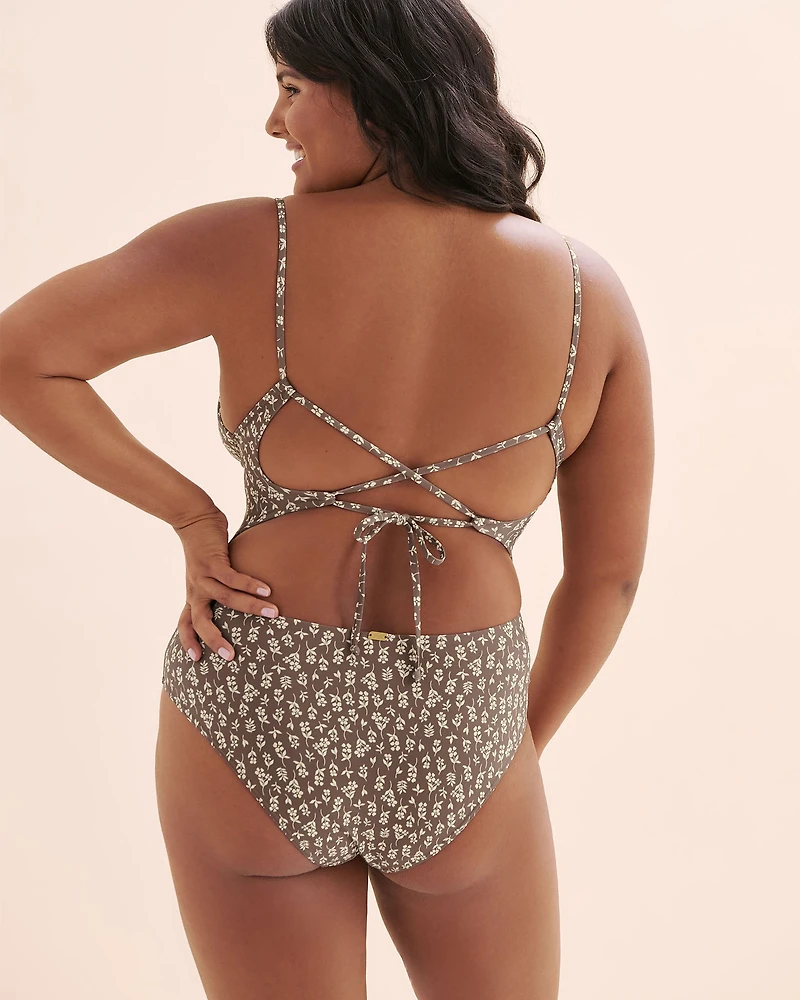 Maillot une-pièce floral