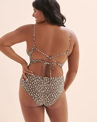 Maillot une-pièce floral