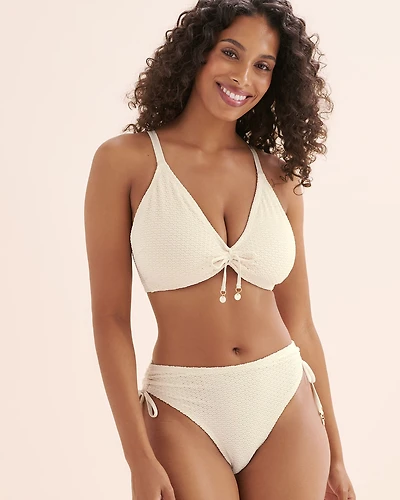 Haut de bikini bonnet D en crochet