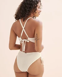 Haut de bikini bonnet D en crochet