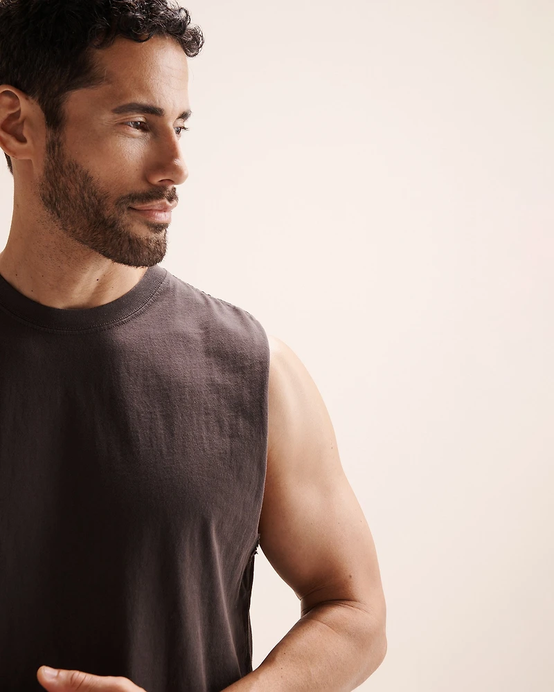 Camisole Plain Wash Muscle