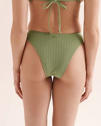 Bas de bikini coupe échancrée Haleiwa