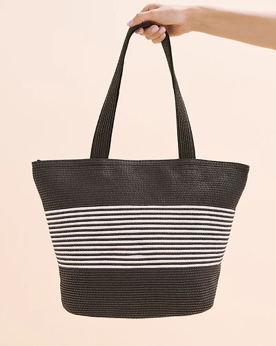 Stripe Beach Bag