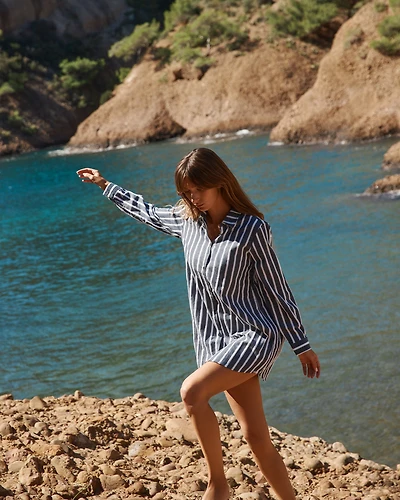 Striped Textured Shirt