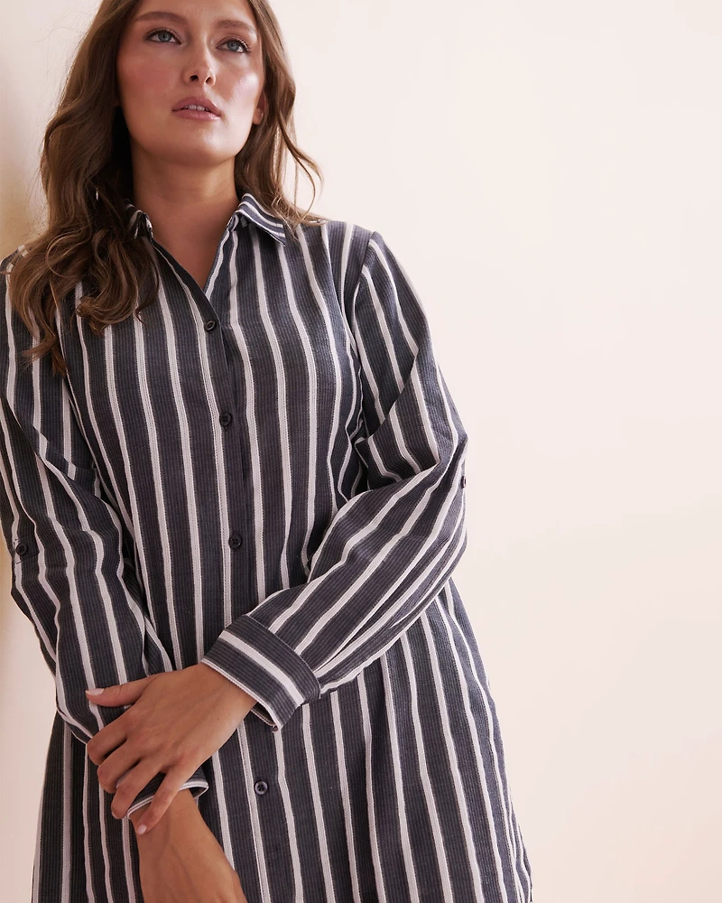 Striped Textured Shirt