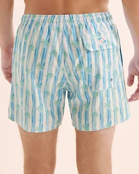 Stripes Tree Classic Long Liner Swimsuit