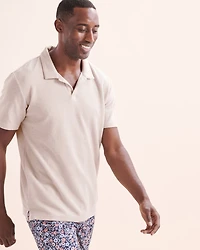 Polo en piqué pour la plage