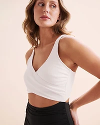 Maillot une-pièce enveloppant classique