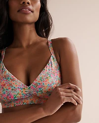 Estella Drew D-F Cup Bralette Bikini Top