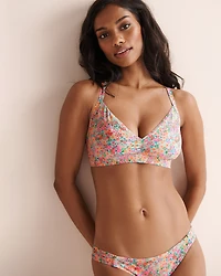 Estella Drew D-F Cup Bralette Bikini Top