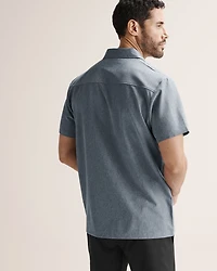 Chemise à manches courtes hybride