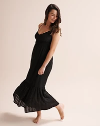 Textured Maxi Dress