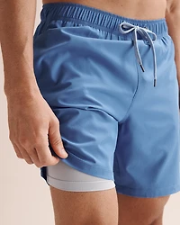 Maillot volley 2 en 1 extensible 7" avec doublure Oh Buoy