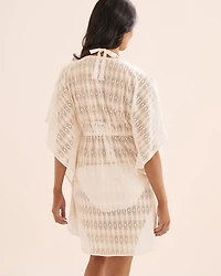 Sunkissed Crochet Caftan Cover Up