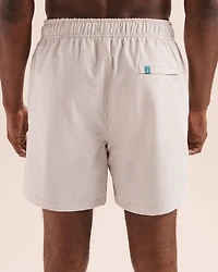 Maillot volley seersucker 6'' avec doublure compressive