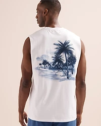 Camisole imprimé tropical