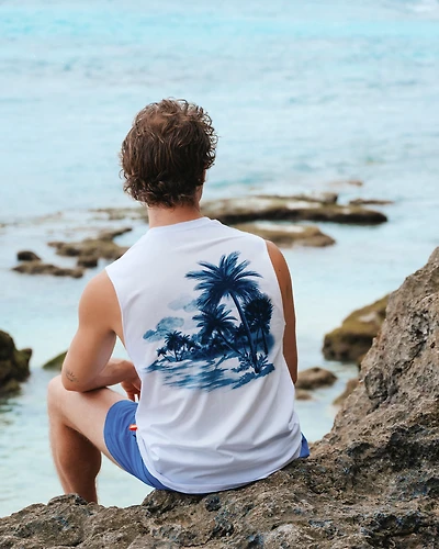 Camisole imprimé tropical