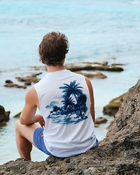 Camisole imprimé tropical