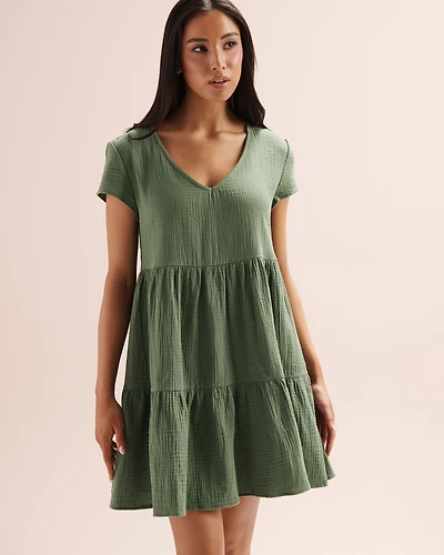 Robe à effet froiss