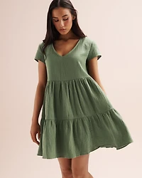 Robe à effet froiss