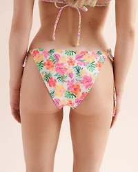 Island Escape Full Coverage Side Tie Bikini Bottom