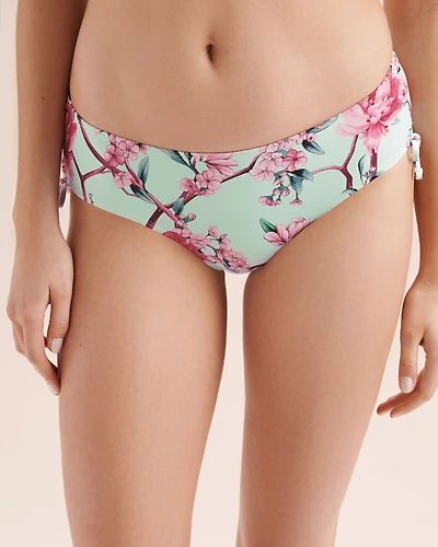 Bas de bikini brésilien taille basse à nouer