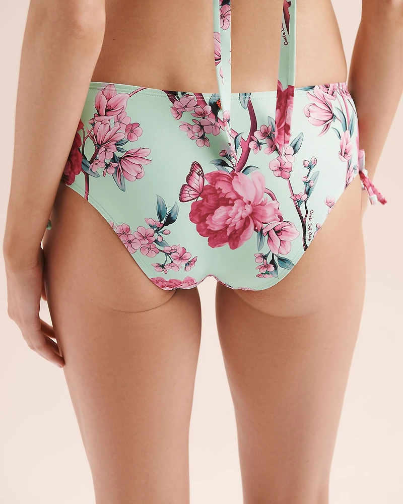 Bas de bikini brésilien taille basse à nouer