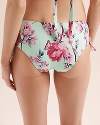 Bas de bikini brésilien taille basse à nouer