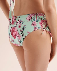 Bas de bikini brésilien taille basse à nouer