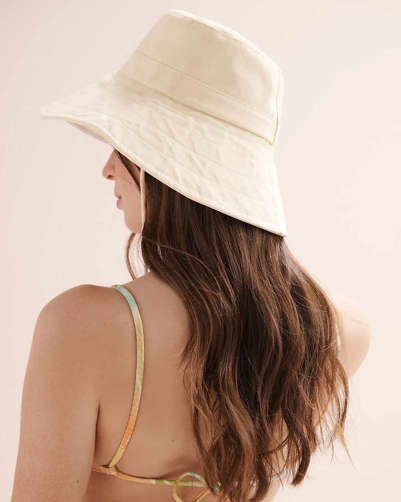 Mixed Wide Brim UPF Sun Hat