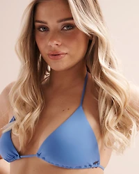 Haut de bikini triangle Venice Solids Saltwater