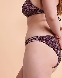 Bas de bikini bandes sur les côtés WILDFLOWERS