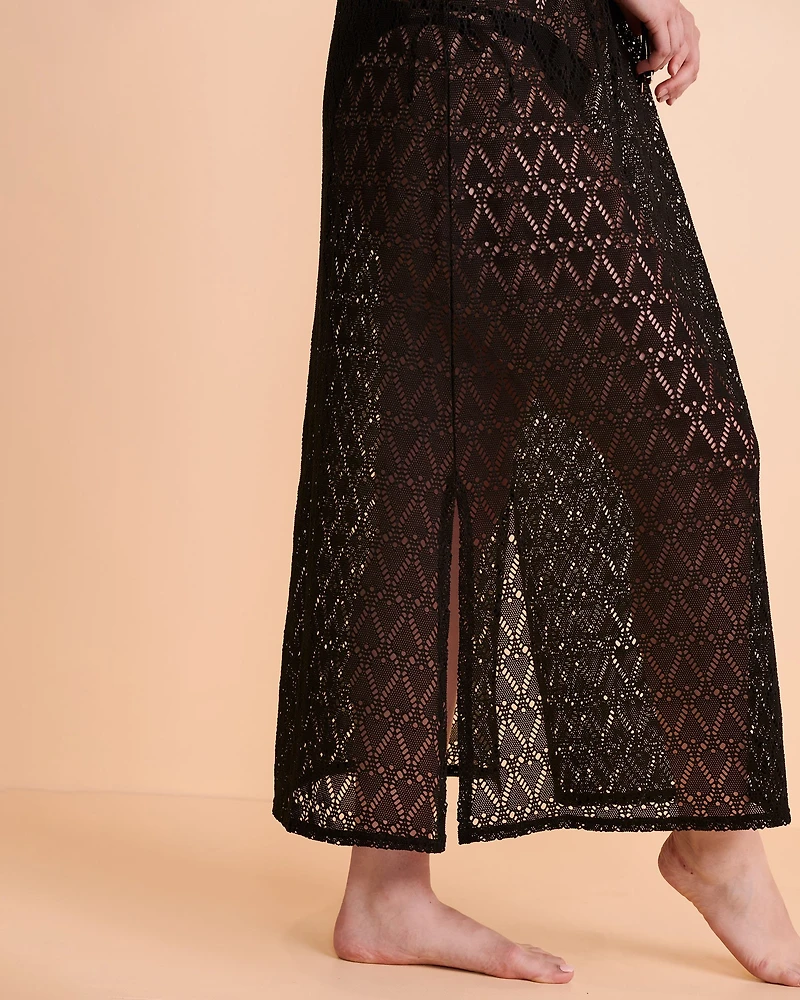 Robe maxi crochet