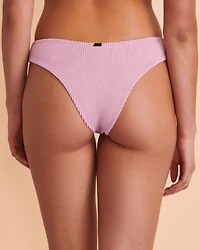 Bas de bikini échancré TEXTURED
