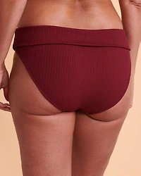WALK THE LINE Foldable Waistband Bikini Bottom