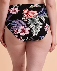 TROPICAL PUNCH Mid Waist Bikini Bottom