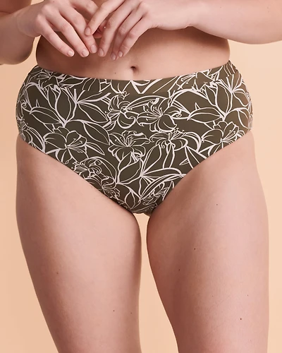 EVERGREEN High Waist Bikini Bottom
