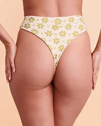 Bas de bikini taille haute Maya DAISY CHAIN