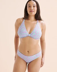 Maui Ribbed D Cup Bralette Bikini Top