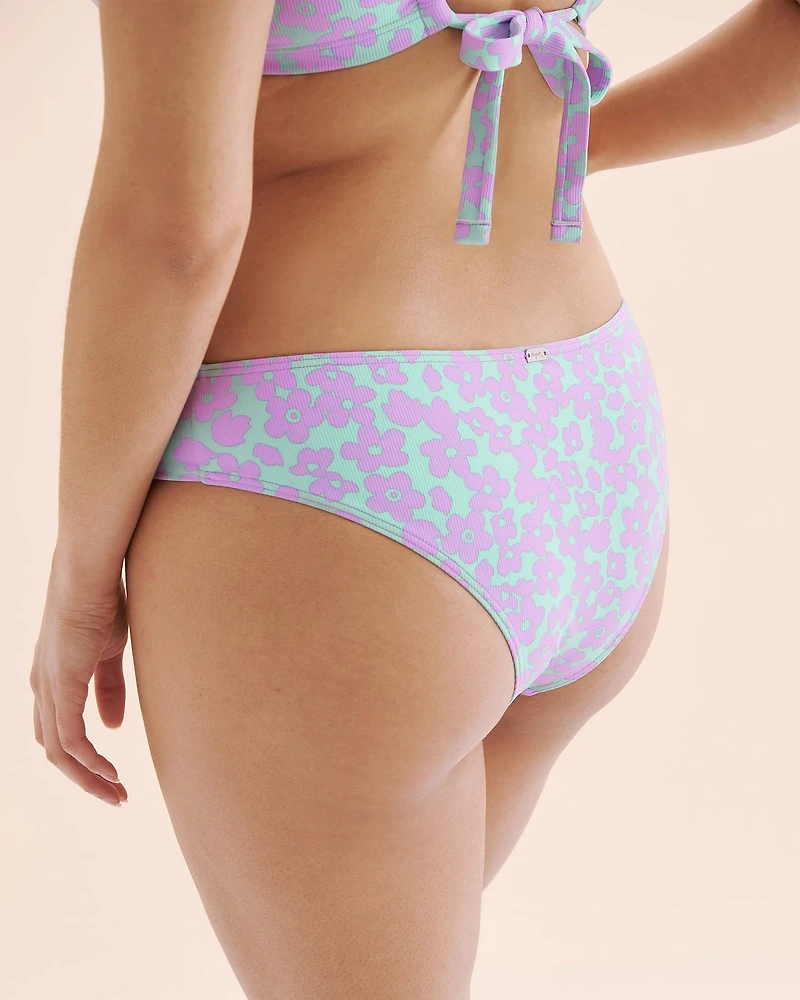 Maui Ribbed Cheeky Bikini Bottom