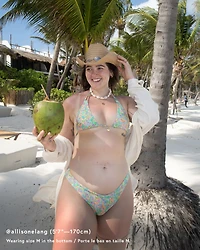 Spring Fling Shimmer Bikini Bottom