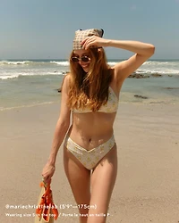 Haut de bikini bralette Lemon Garden