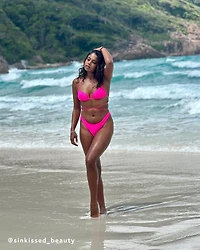 Sexy Neons Triangle Bikini Top
